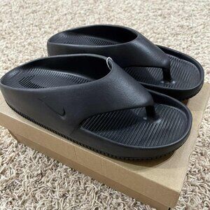 Nike Women’s Calm Flip Flops Sandals Shoes Black FD4115-001, Size 8 (New in Box)